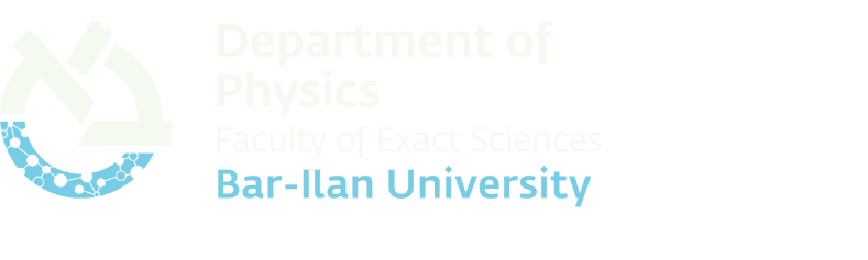 Department of Physics Bar-Ilan University
